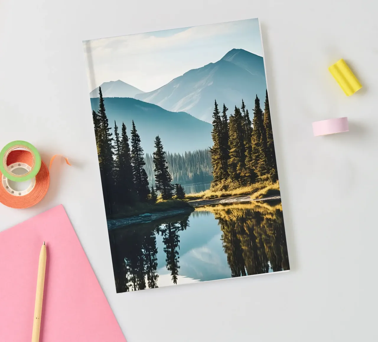 Serene Inlet notebook by luxi&lace