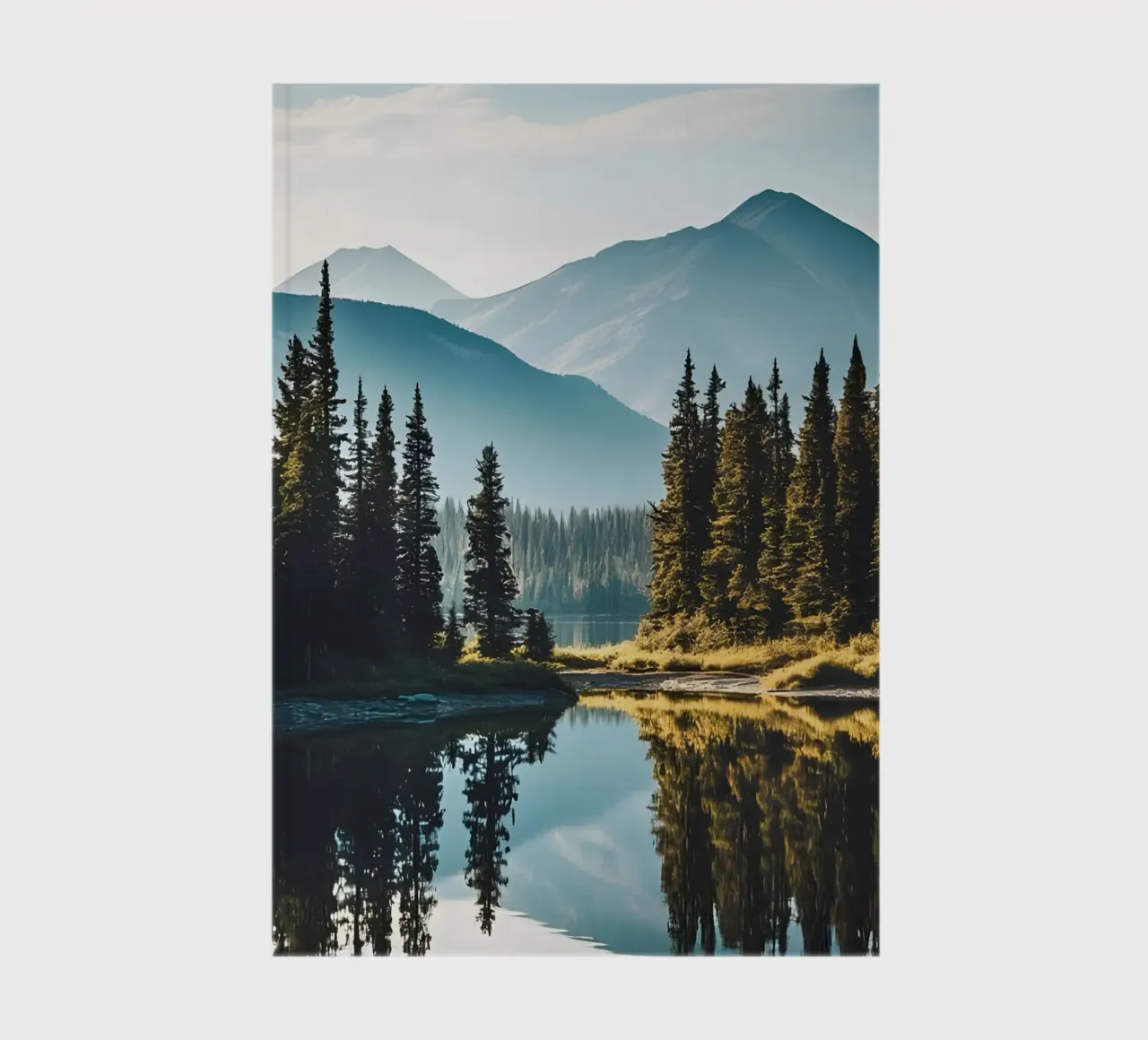 Serene Inlet notebook by luxi&lace