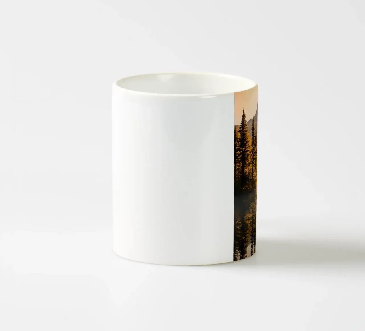 Riflesso di montagna e foresta tazza in ceramica da luxi&lace
