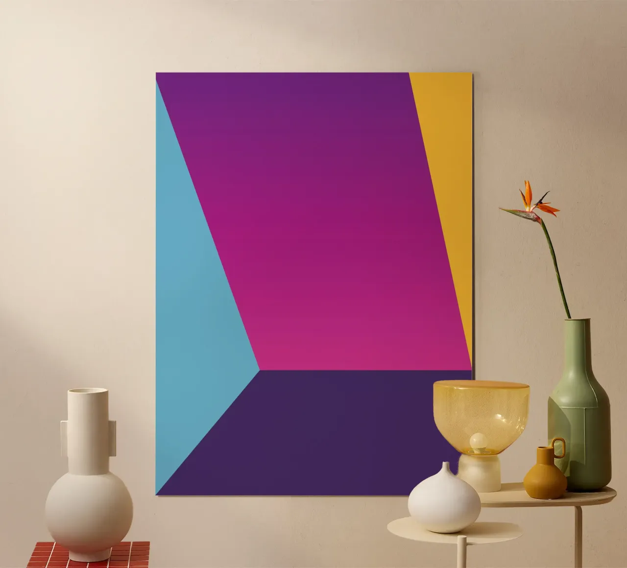 Dämmerungsfenster Poster von Kim Hubball Studio