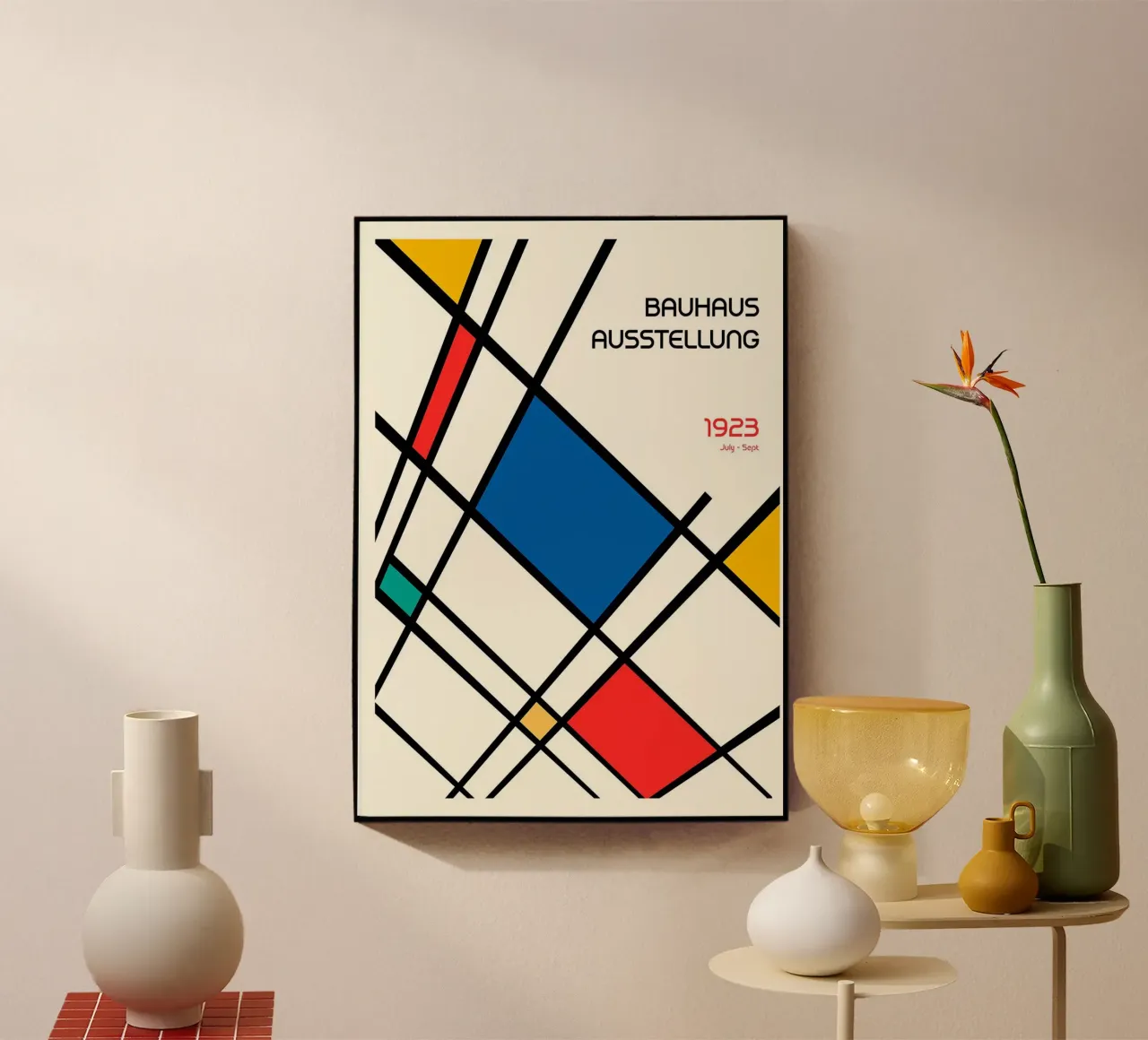 linee geometriche plexiglass da Zoe Watson