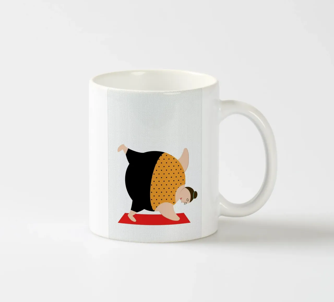 Yoginis Bright 4 tazza in ceramica da Maria Kritzas
