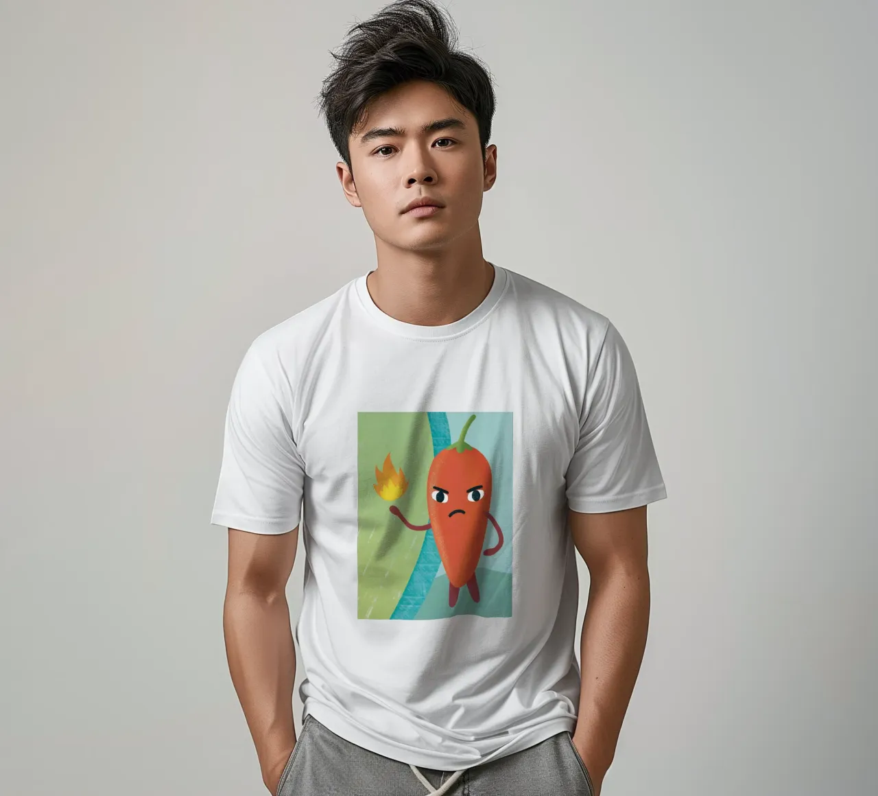 Peperoncini arrabbiati t-shirt da LOYAL SHOP