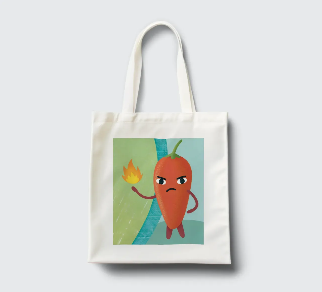 Peperoncini arrabbiati borsa in juta da LOYAL SHOP