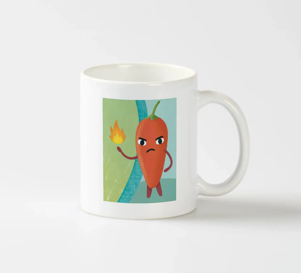 Peperoncini arrabbiati tazza in ceramica da LOYAL SHOP