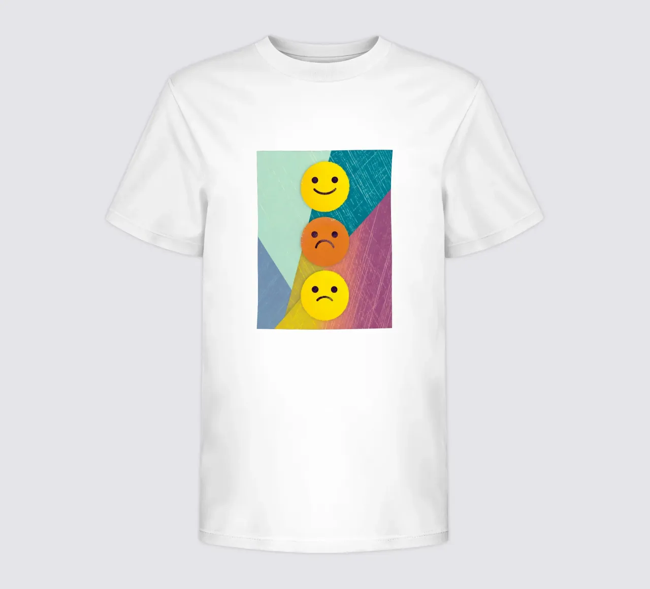 Espressioni di gioia, tristezza e delusione t-shirt bambini da LOYAL SHOP