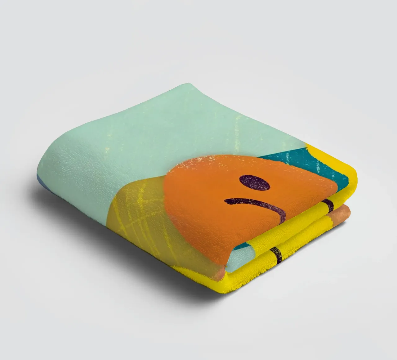 Expressions of joy, sadness and disappointment towel by LOYAL SHOP