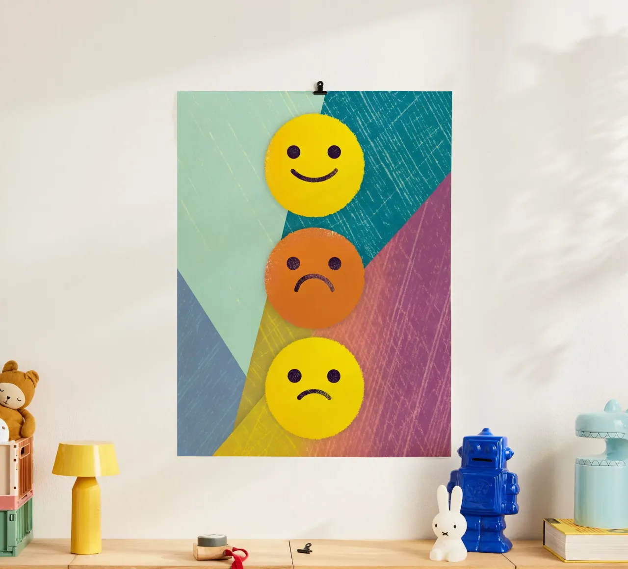 Ausdrücke der Freude, Traurigkeit und Enttäuschung Hahnemühle von LOYAL SHOP