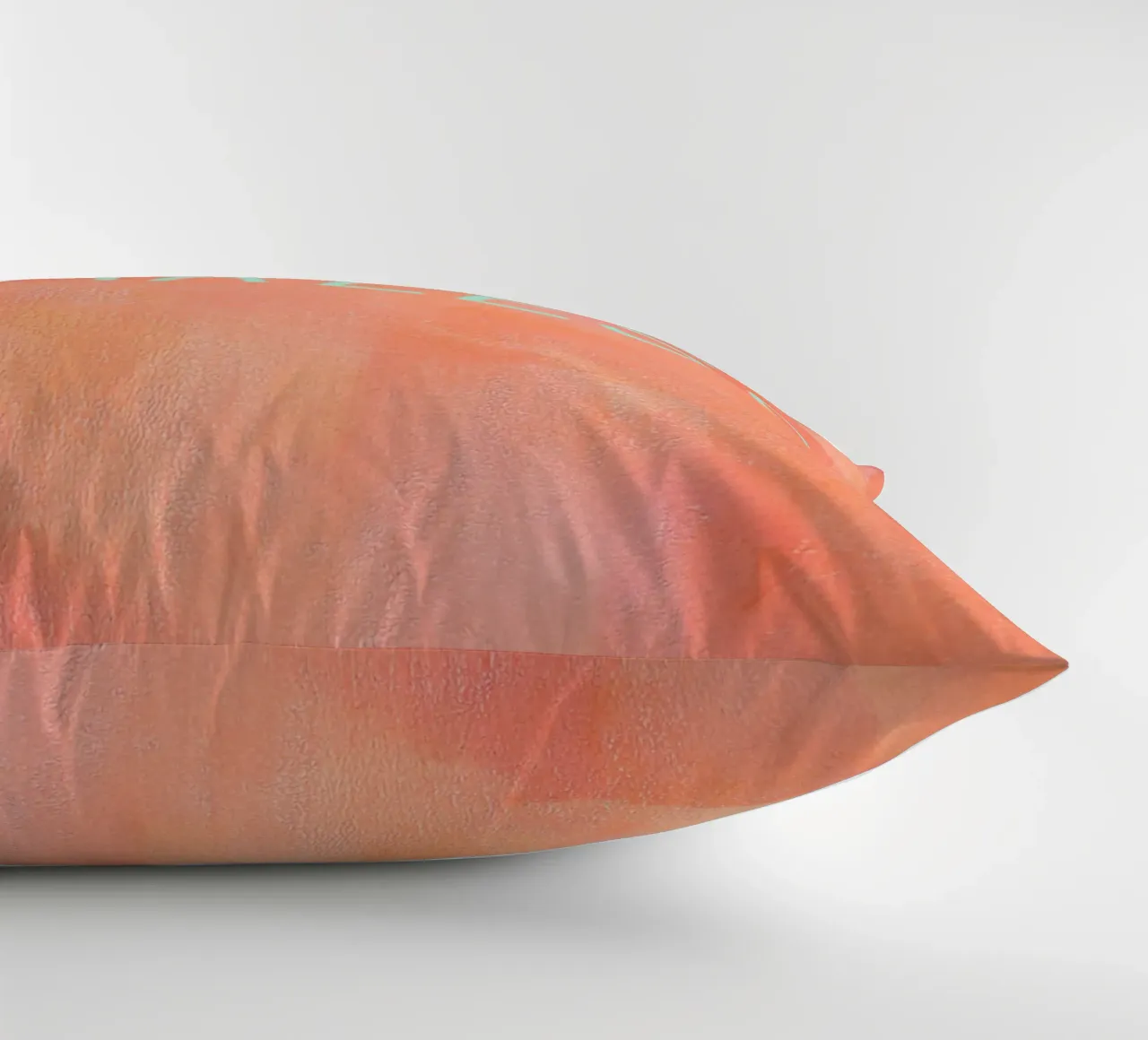 FEARLESS Orange Abstract Print cuscino da FABOArt