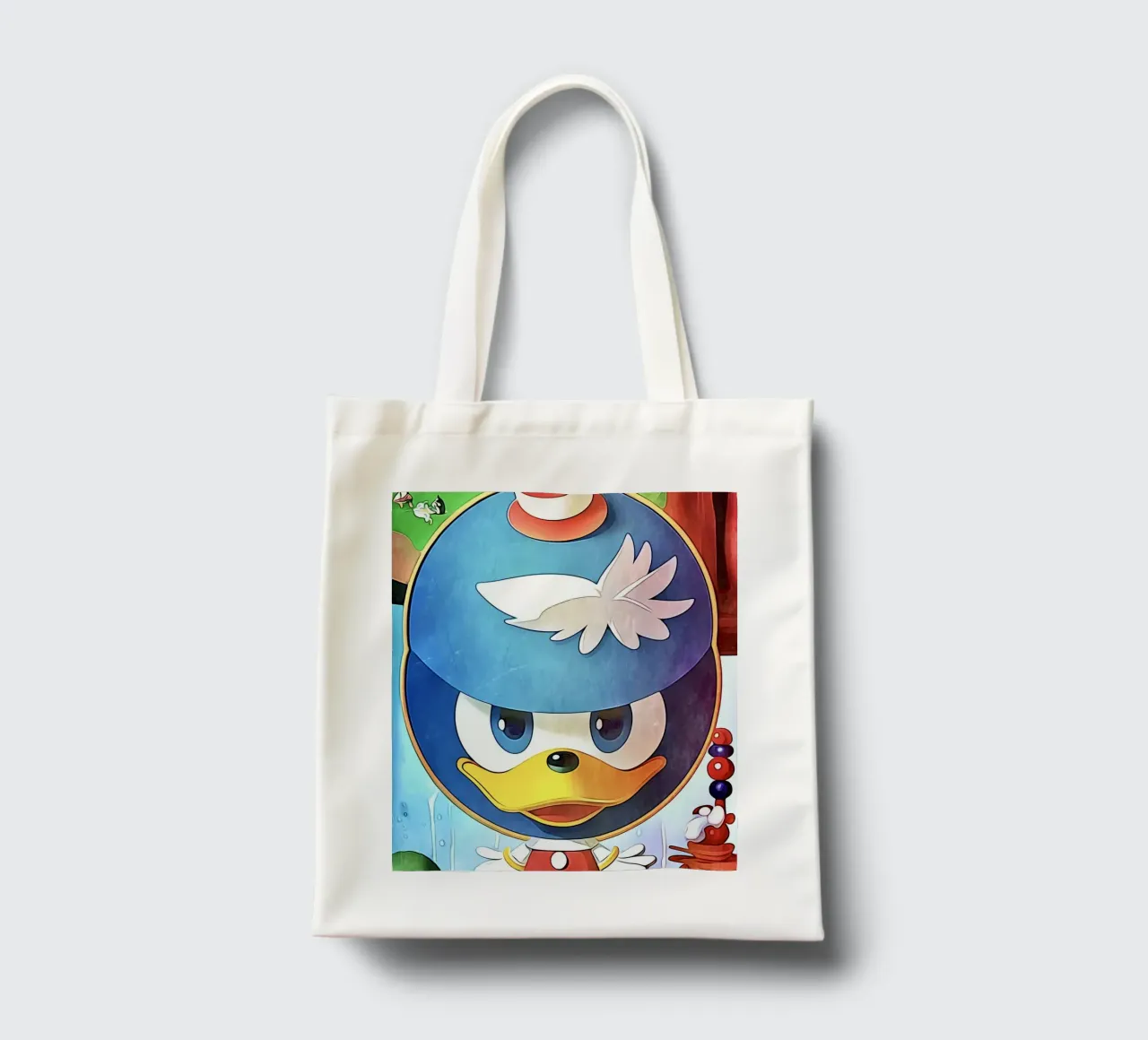 Giocate con me! borsa in juta da ZAMART - PopArt