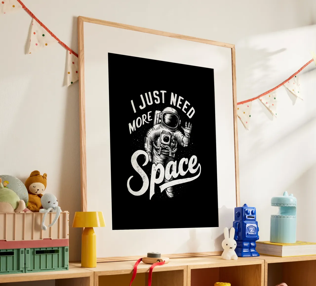 HO SOLO BISOGNO DI PIÙ SPAZIO carta hahnemühle da Ninda Creation Art