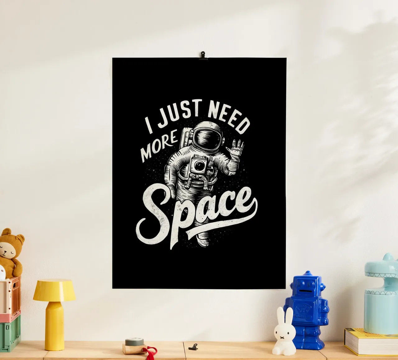 HO SOLO BISOGNO DI PIÙ SPAZIO carta hahnemühle da Ninda Creation Art