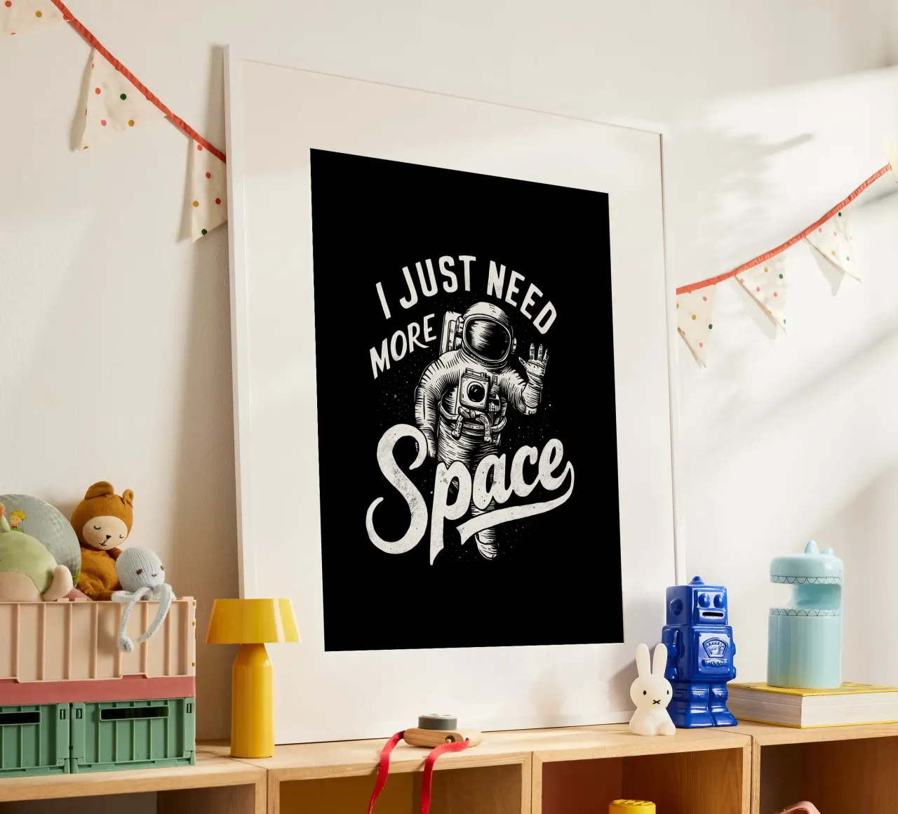 HO SOLO BISOGNO DI PIÙ SPAZIO carta hahnemühle da Ninda Creation Art