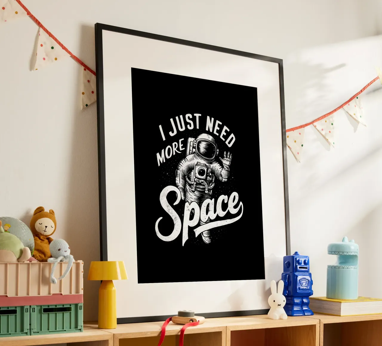 HO SOLO BISOGNO DI PIÙ SPAZIO carta hahnemühle da Ninda Creation Art