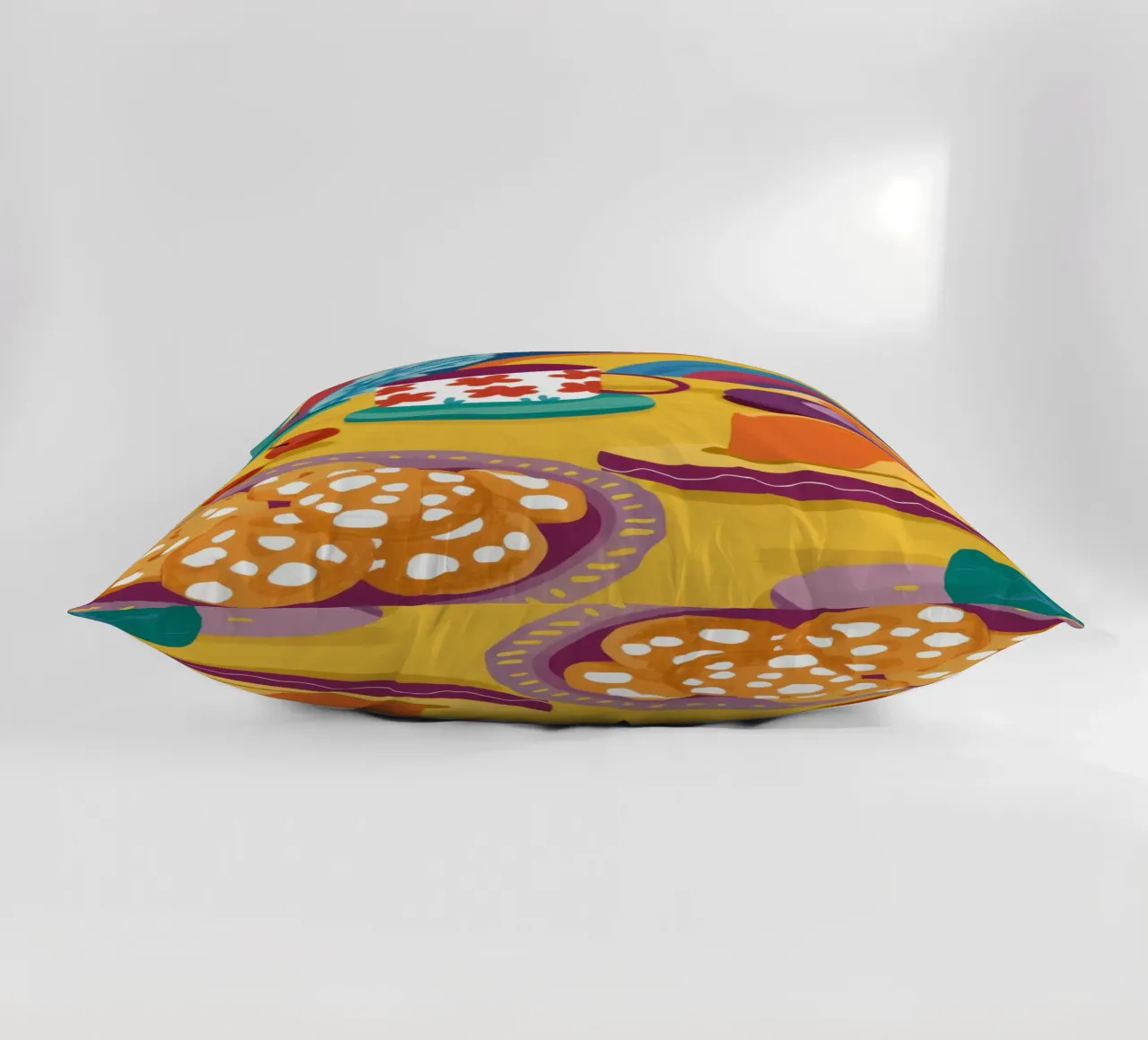 Tea Party arcobaleno cuscino da Solace Light