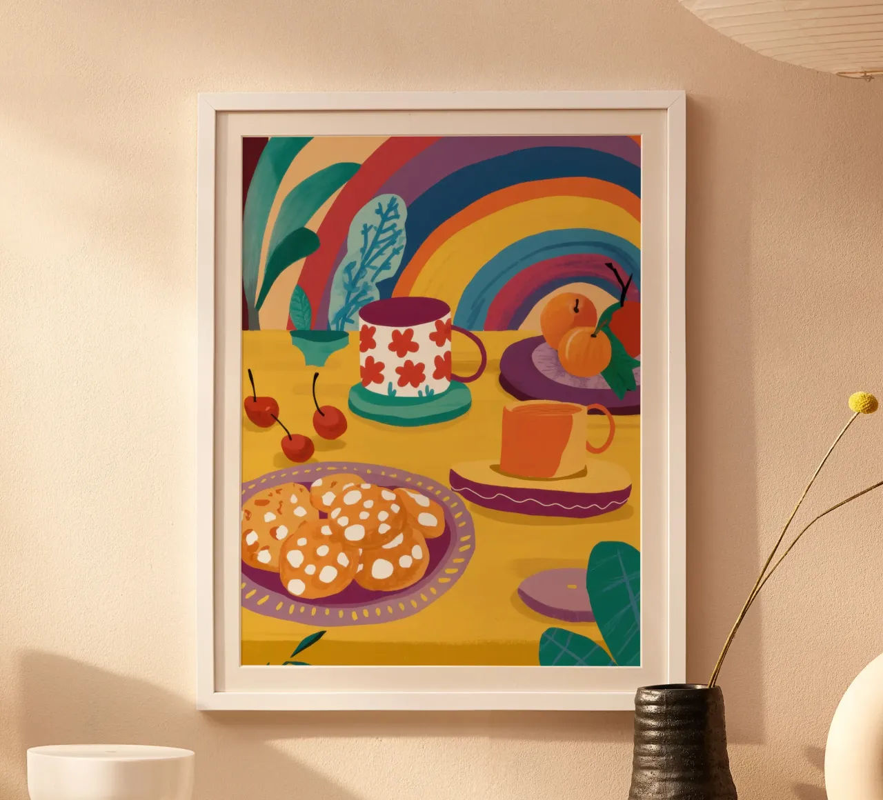 Tea Party arcobaleno carta hahnemühle da Solace Light