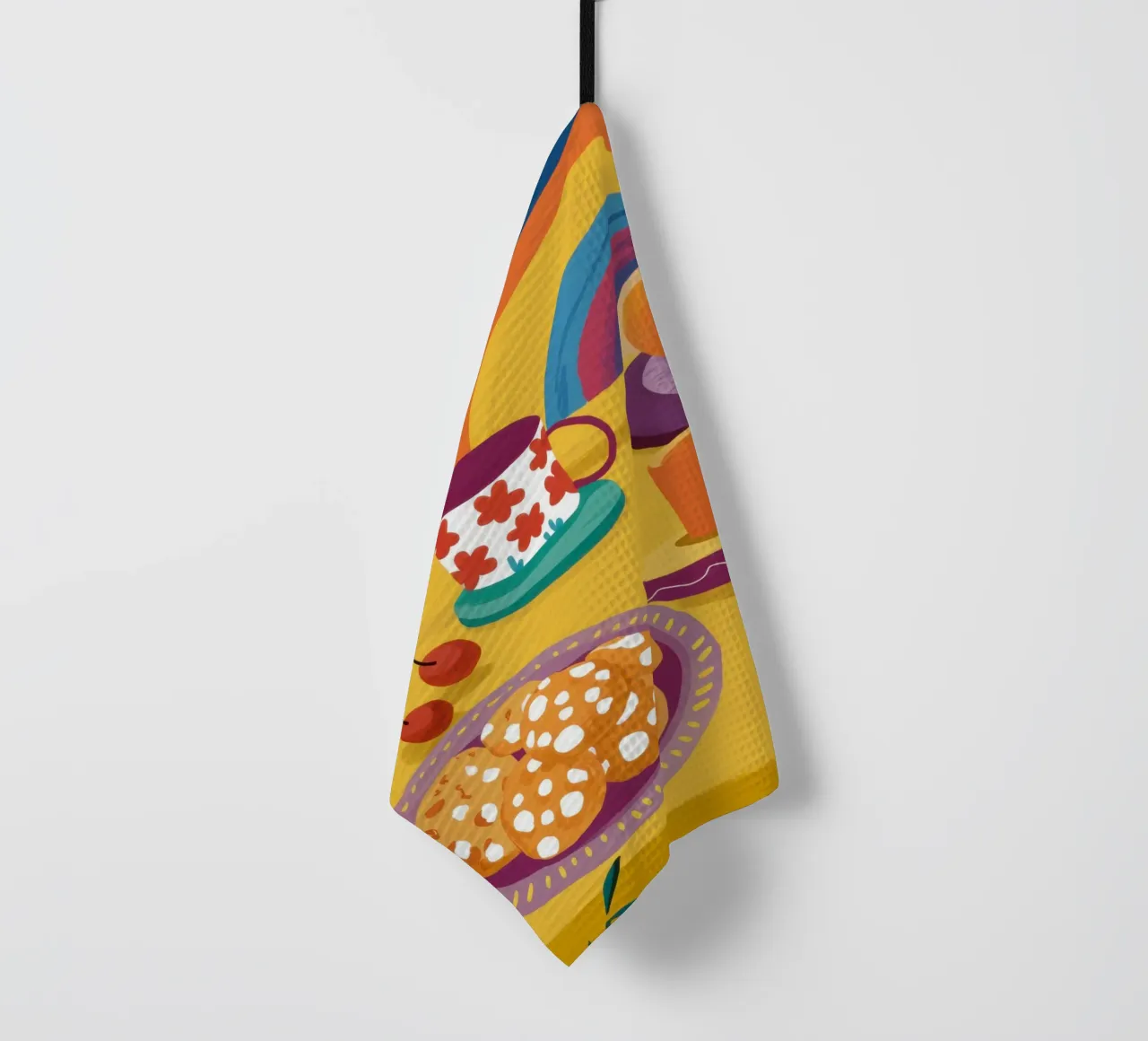 Tea Party arcobaleno canovaccio da cucina da Solace Light