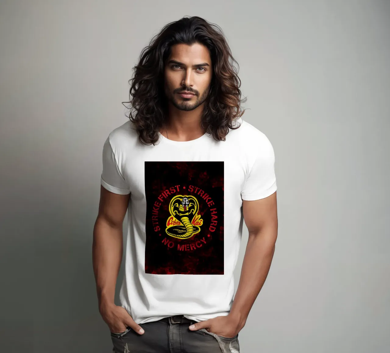Karate Kid Cobra Kai t-shirt by nabakumov