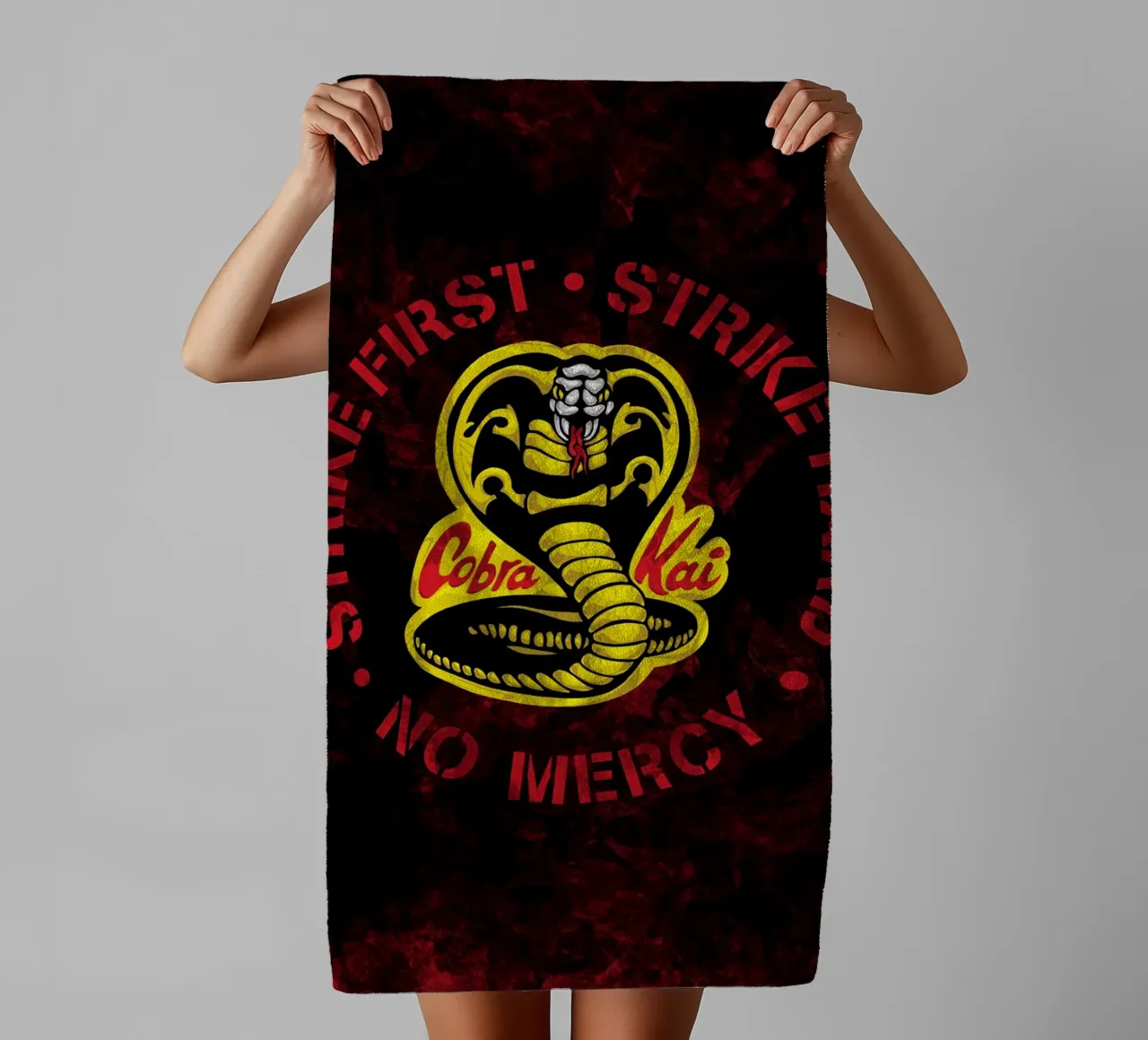 Karate Kid Cobra Kai asciugamano da bagno da nabakumov