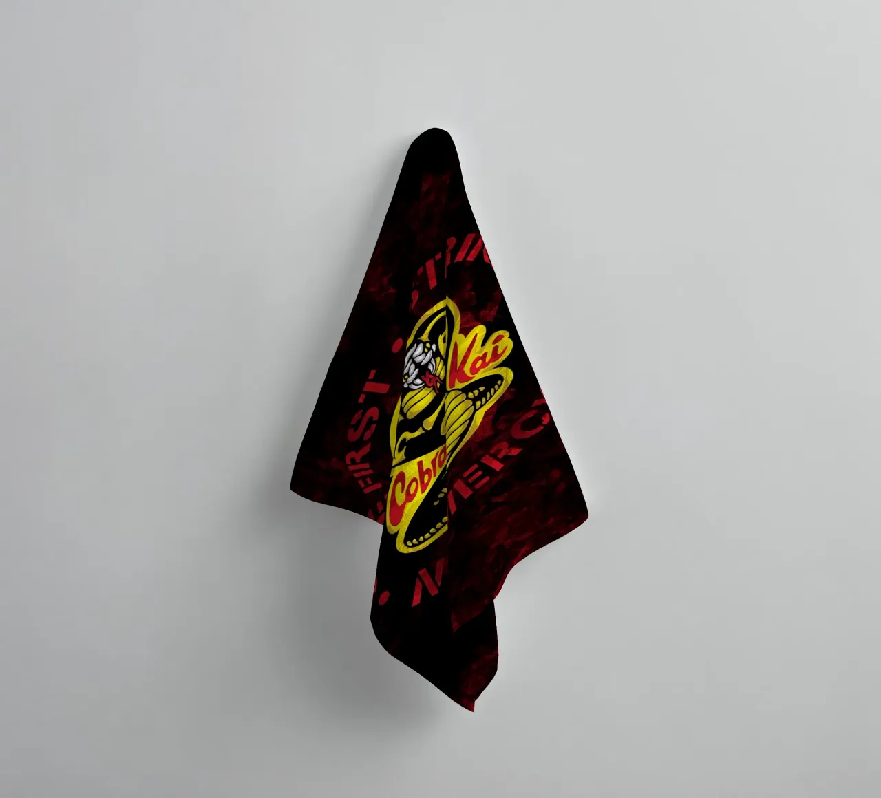Karate Kid Cobra Kai asciugamano da bagno da nabakumov