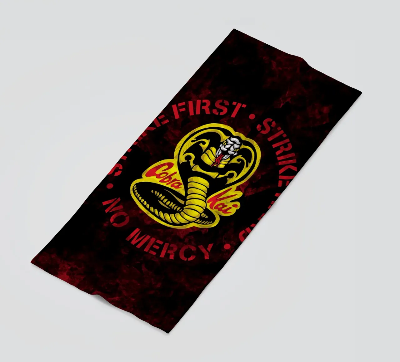 Karate Kid Cobra Kai beach towel by nabakumov