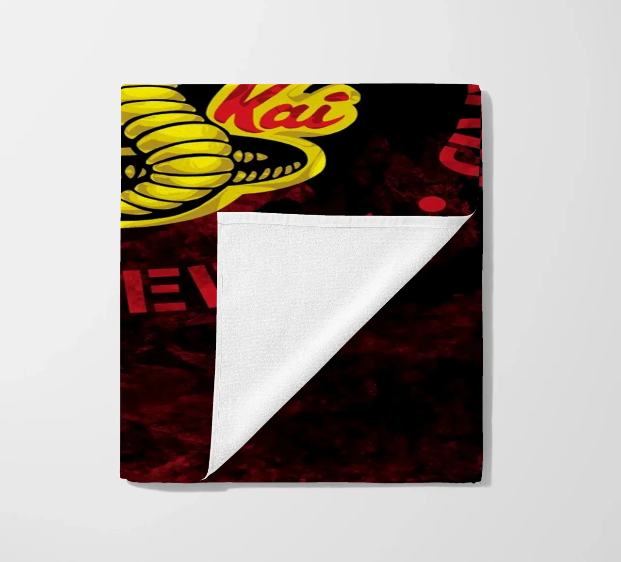 Karate Kid Cobra Kai beach towel by nabakumov