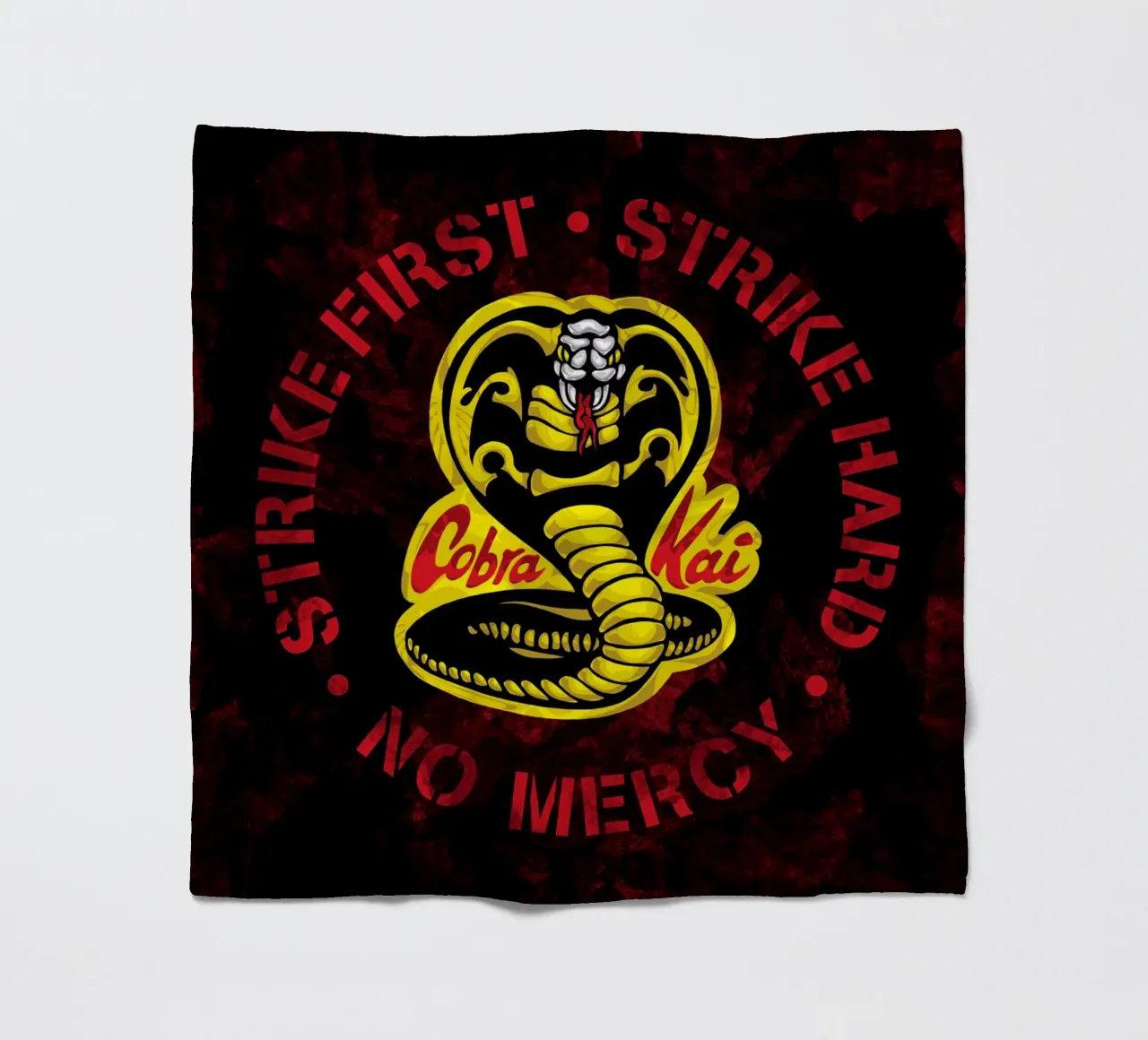 Karate Kid Cobra Kai fleece blanket by nabakumov