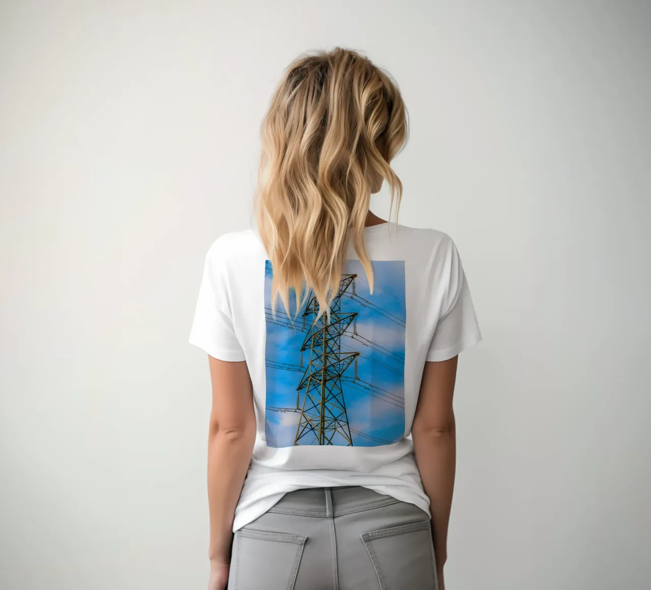 traliccio delle linee elettriche t-shirt da tamarind