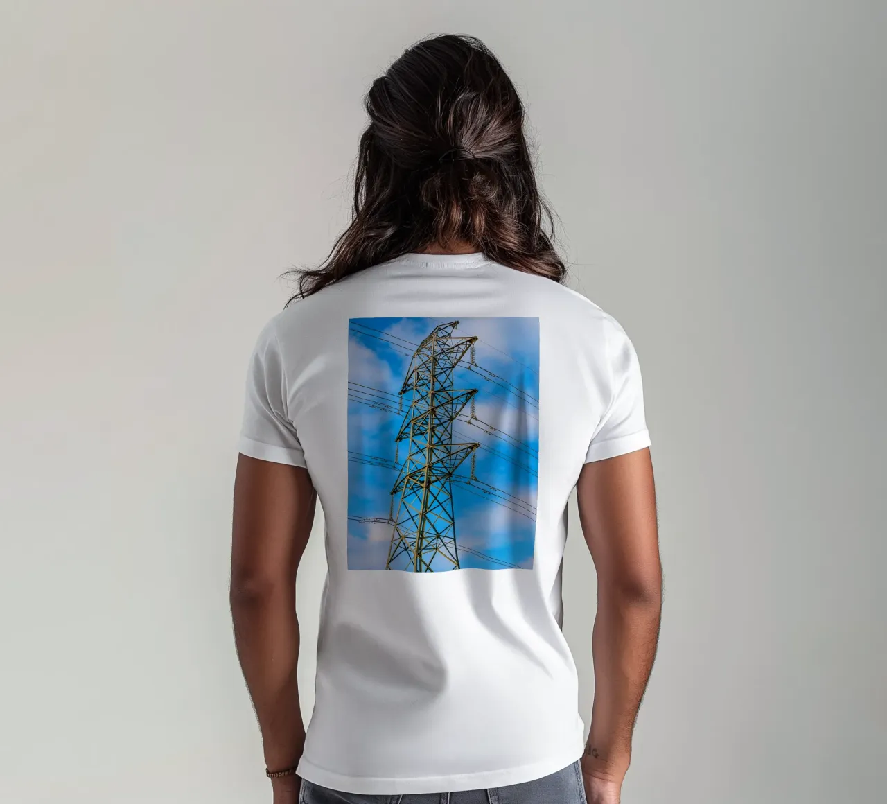 traliccio delle linee elettriche t-shirt da tamarind