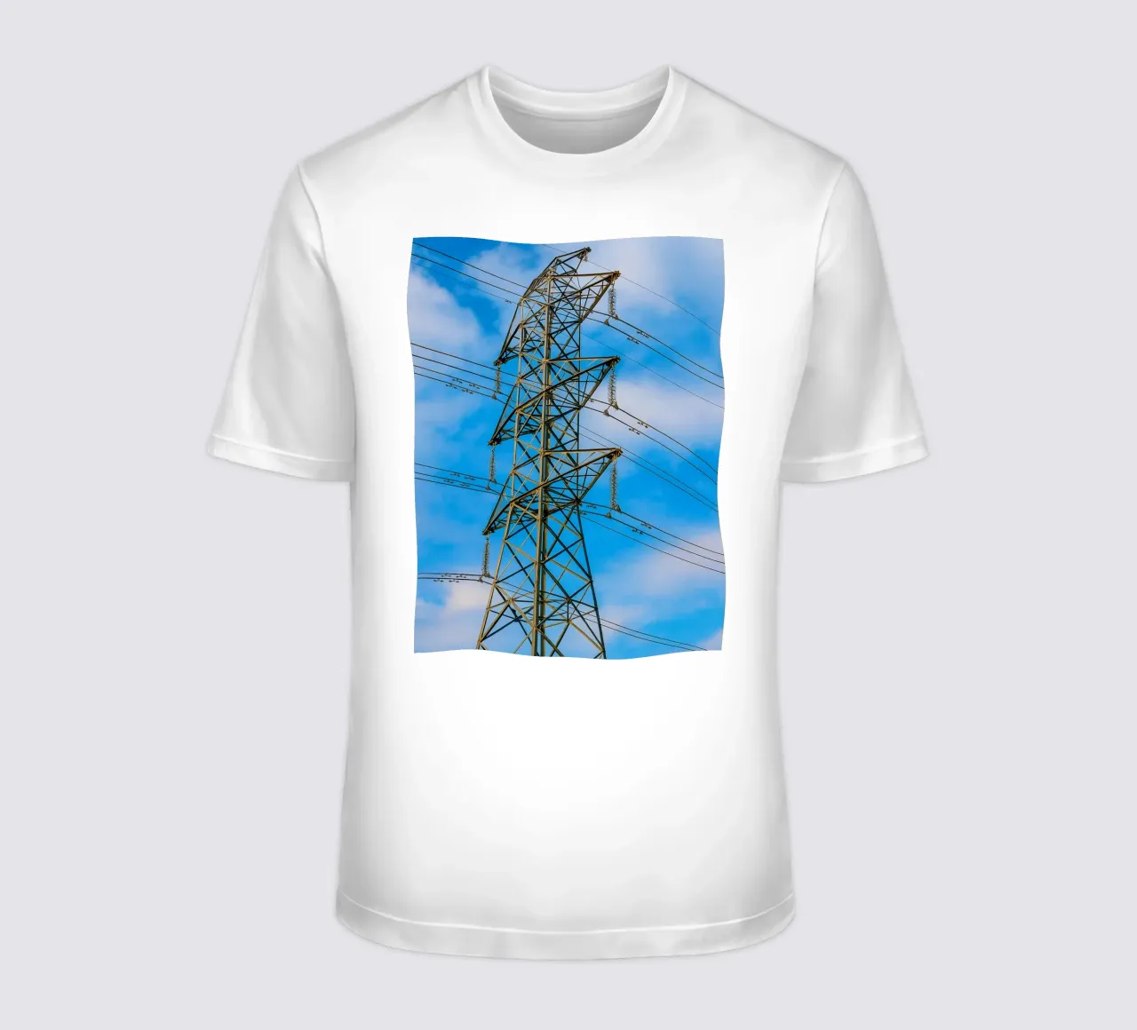 traliccio delle linee elettriche t-shirt da tamarind