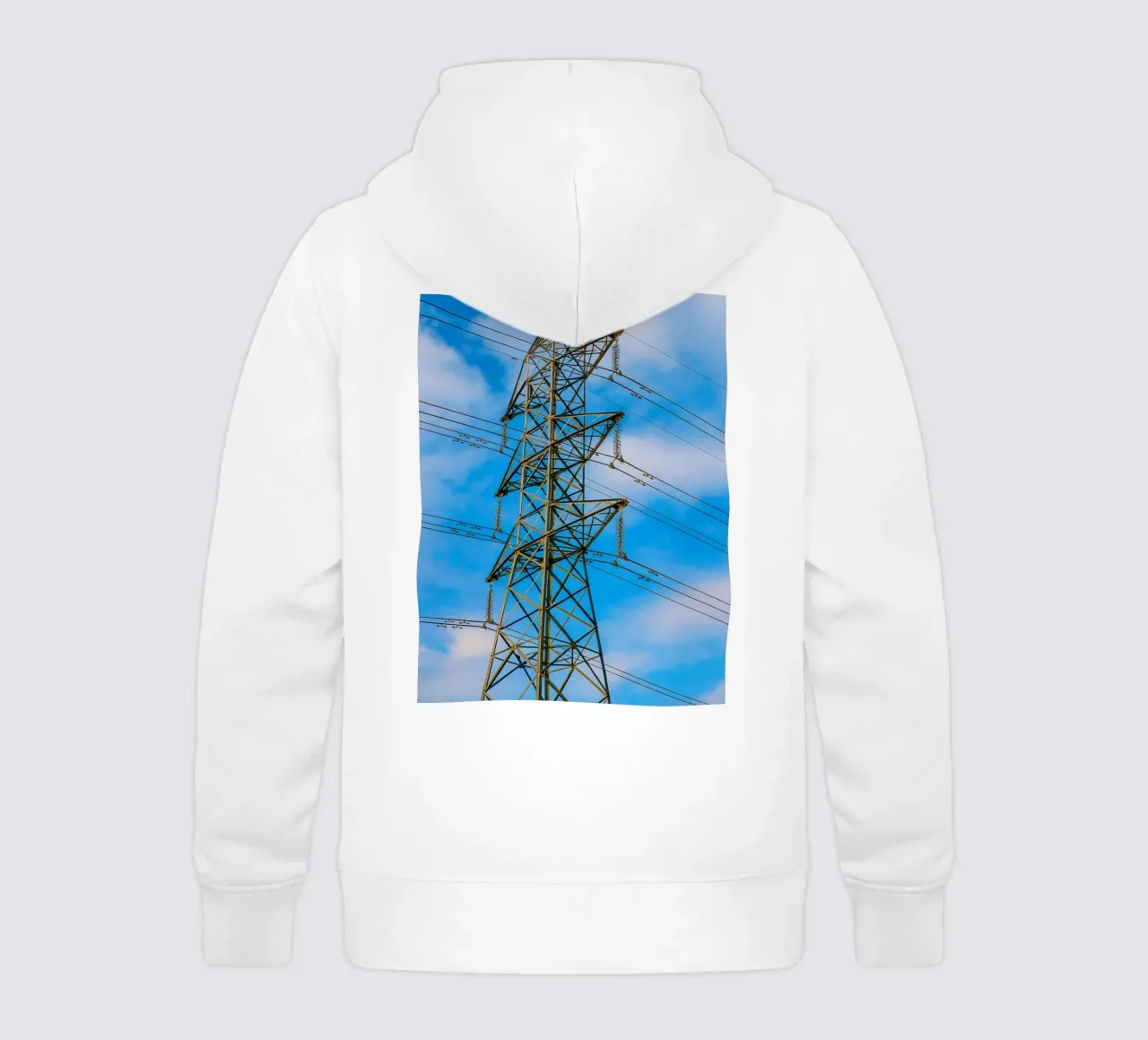 traliccio delle linee elettriche felpa bambino con cappuccio da tamarind