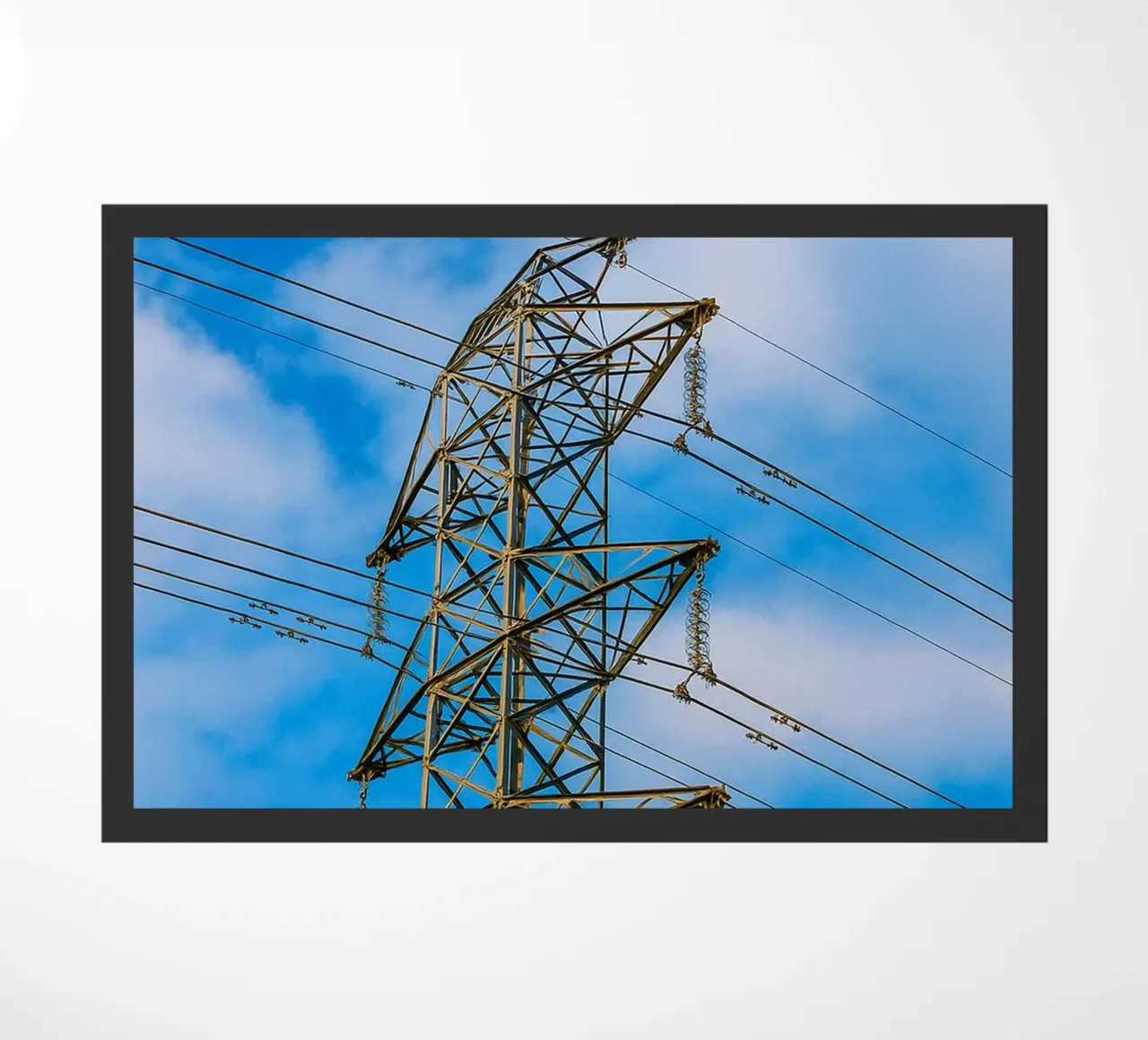 traliccio delle linee elettriche zerbino da tamarind