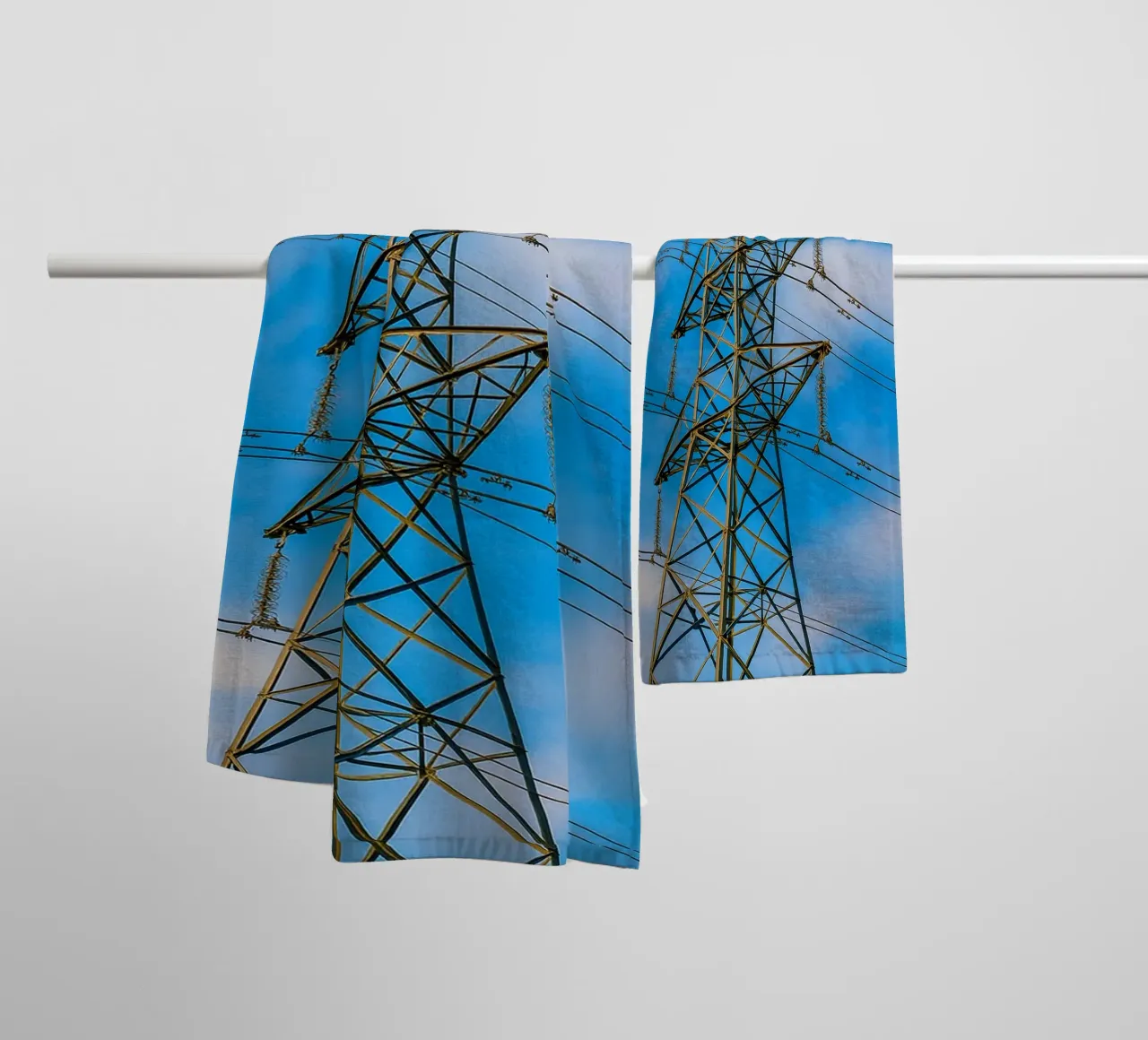 traliccio delle linee elettriche asciugamano da bagno da tamarind