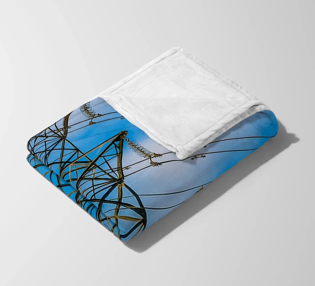 traliccio delle linee elettriche coperta in pile da tamarind