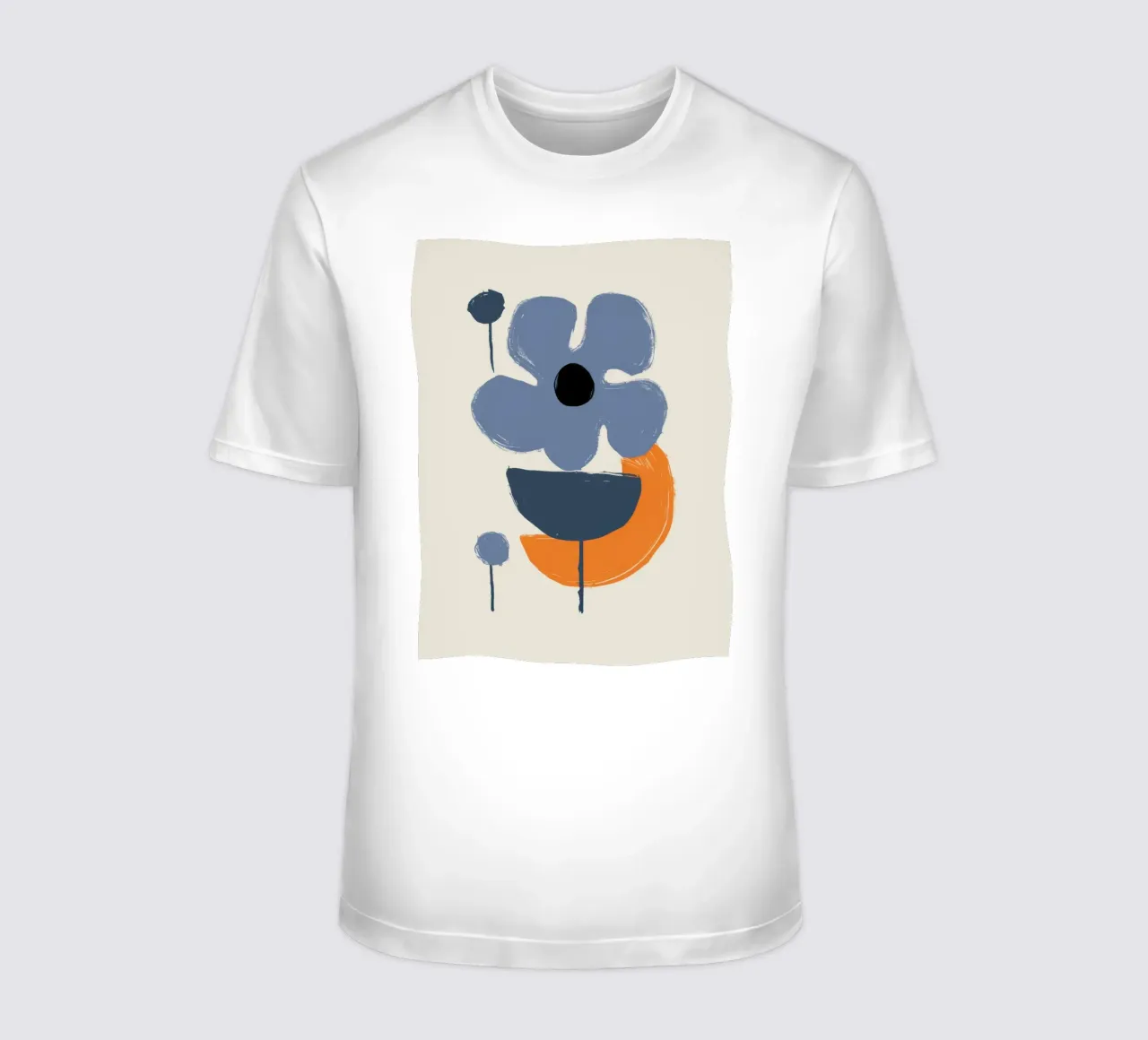 Forme floreali minimaliste t-shirt da Solace Light