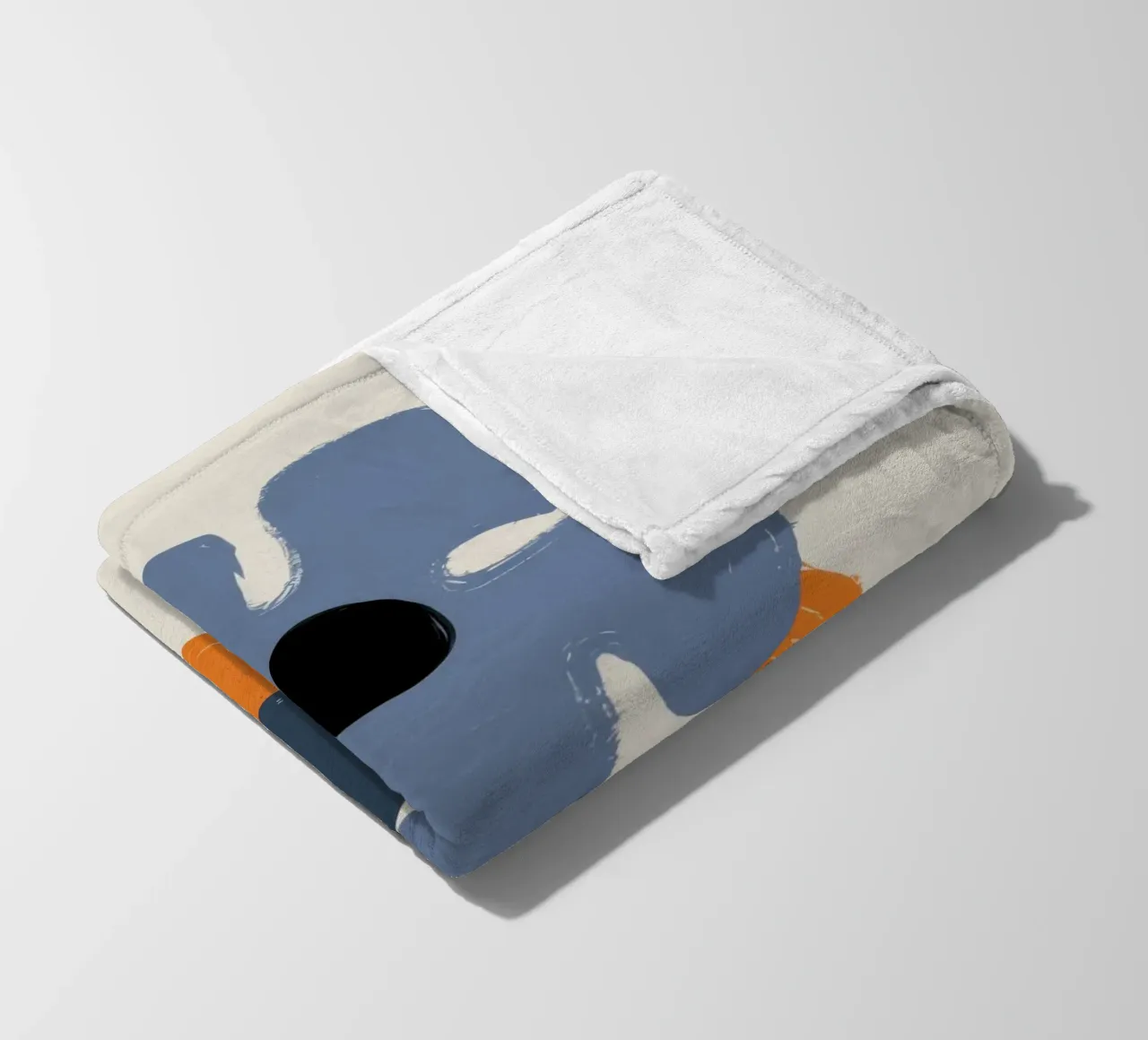 Forme floreali minimaliste coperta in pile da Solace Light
