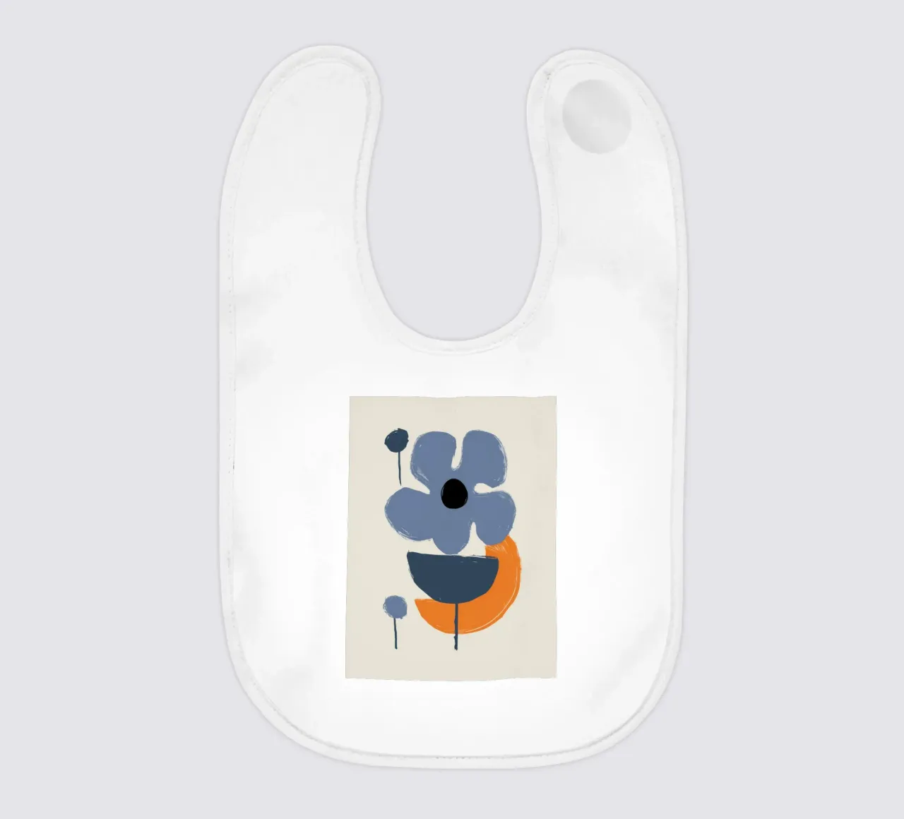 Forme floreali minimaliste bavaglino da Solace Light