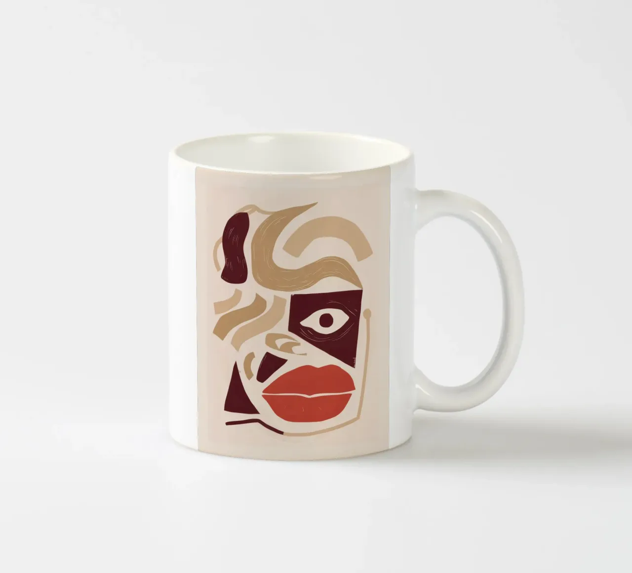 Studio del Visage decostruito tazza in ceramica da Solace Light