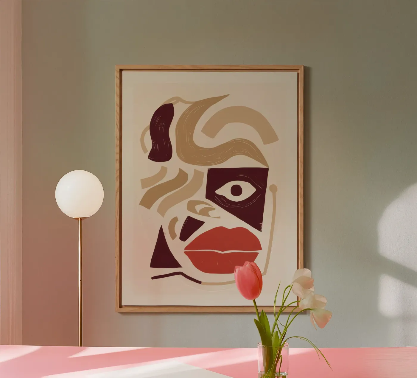 Deconstructed Visage Study forex plate by Solace Light