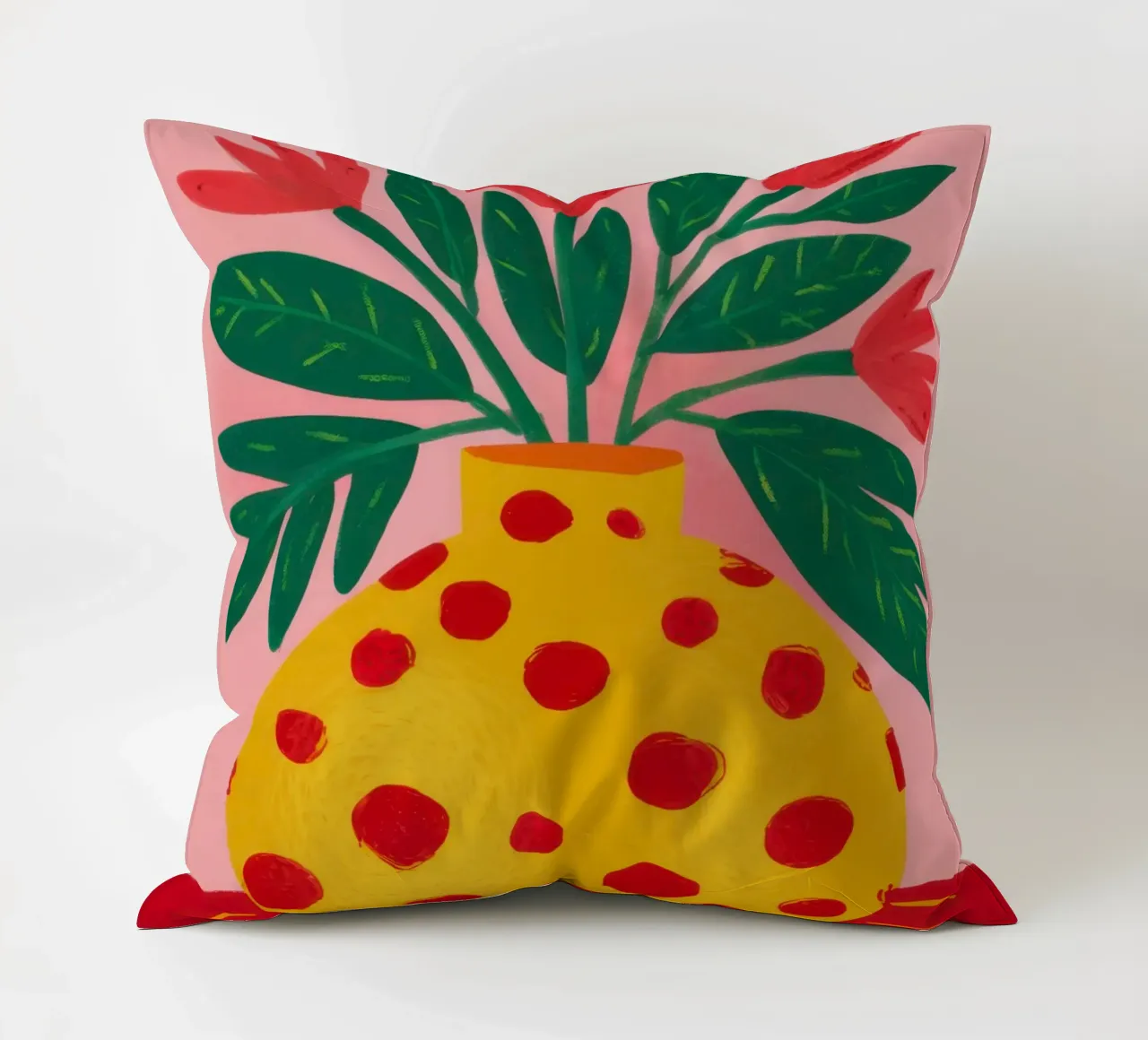 Fiore a pois Joy cuscino da Solace Light