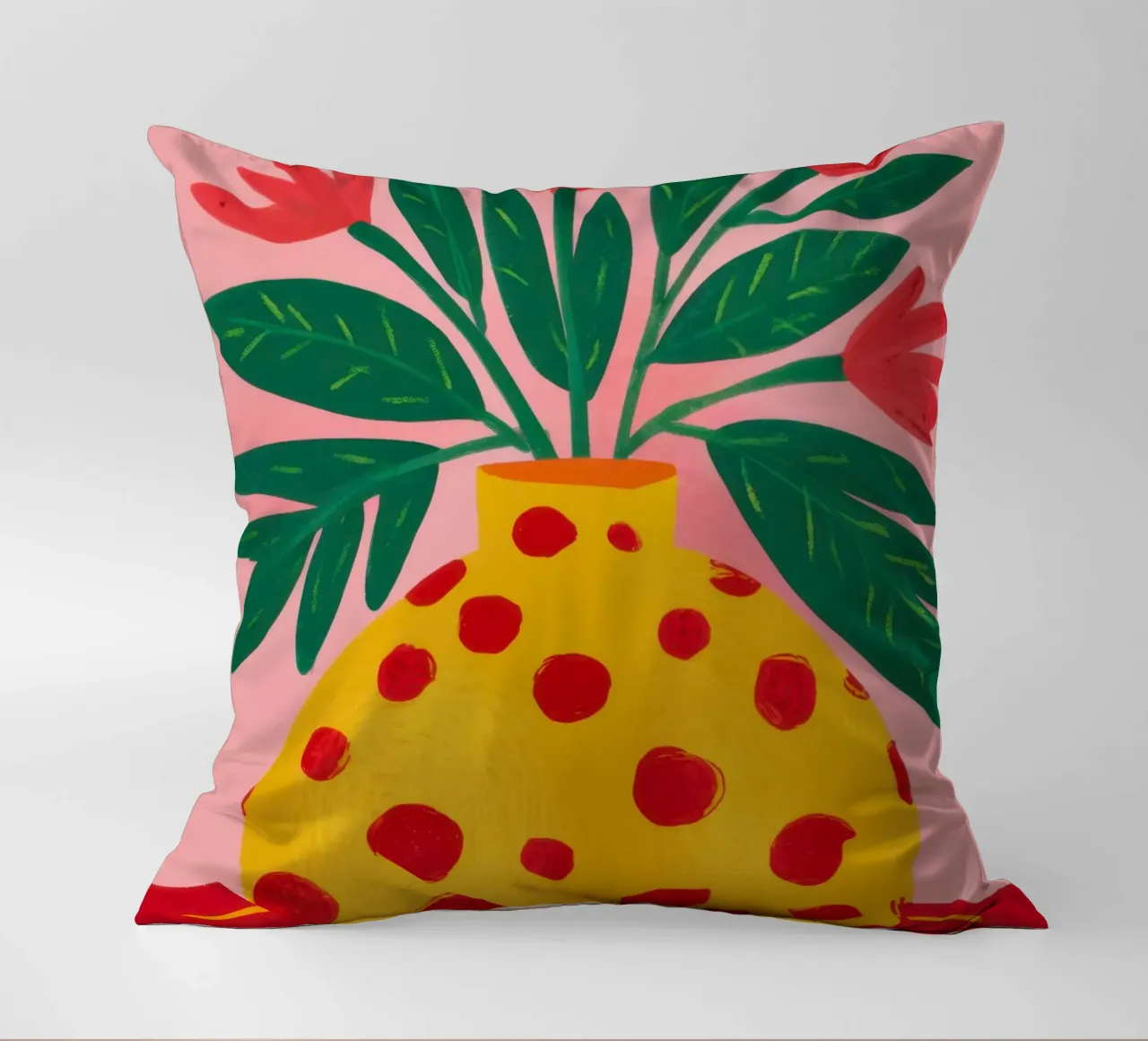 Fiore a pois Joy cuscino da Solace Light