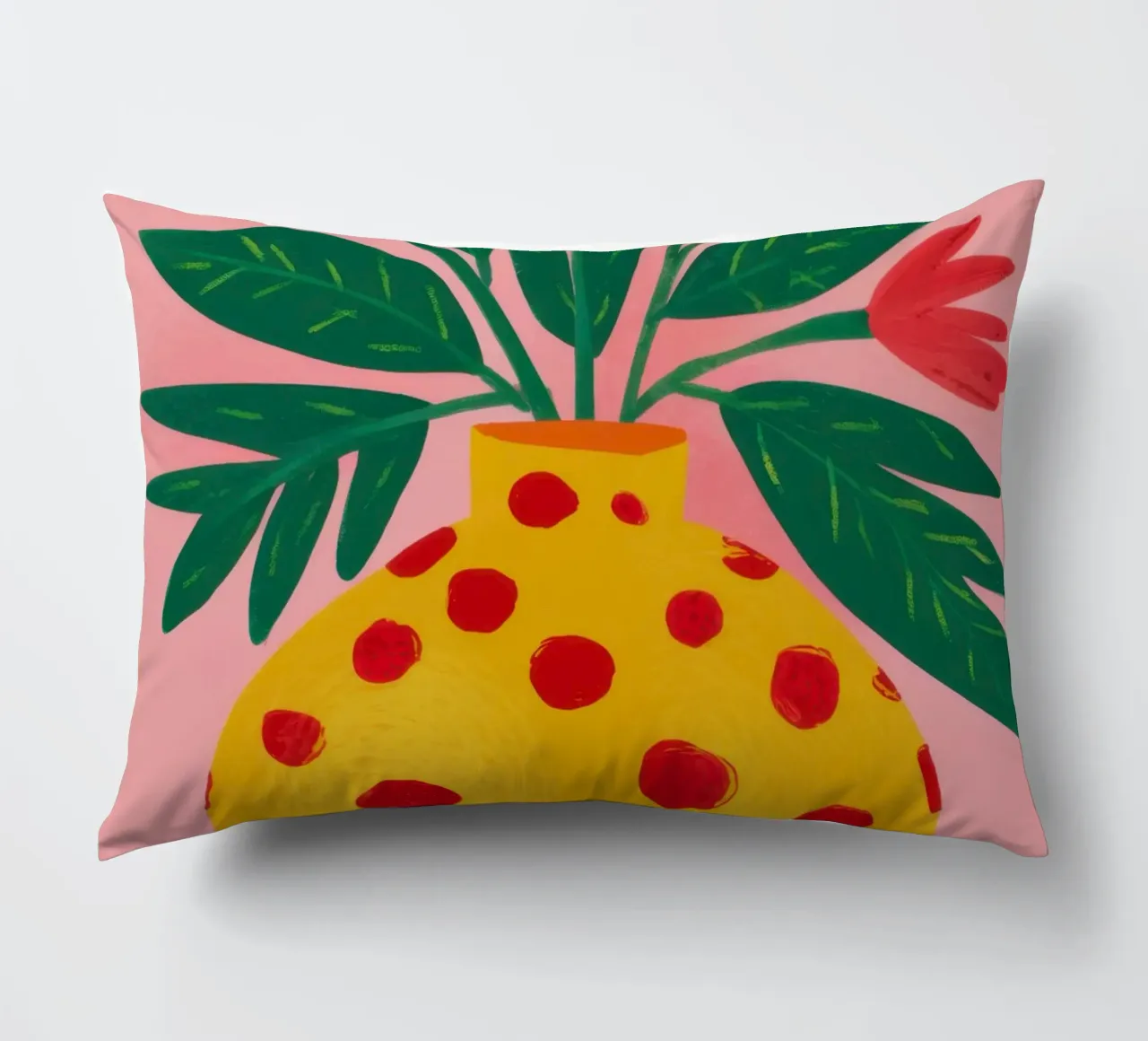 Fiore a pois Joy cuscino da Solace Light