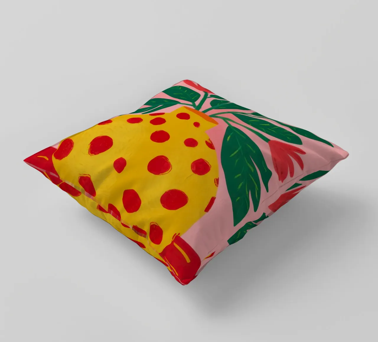 Fiore a pois Joy cuscino da Solace Light