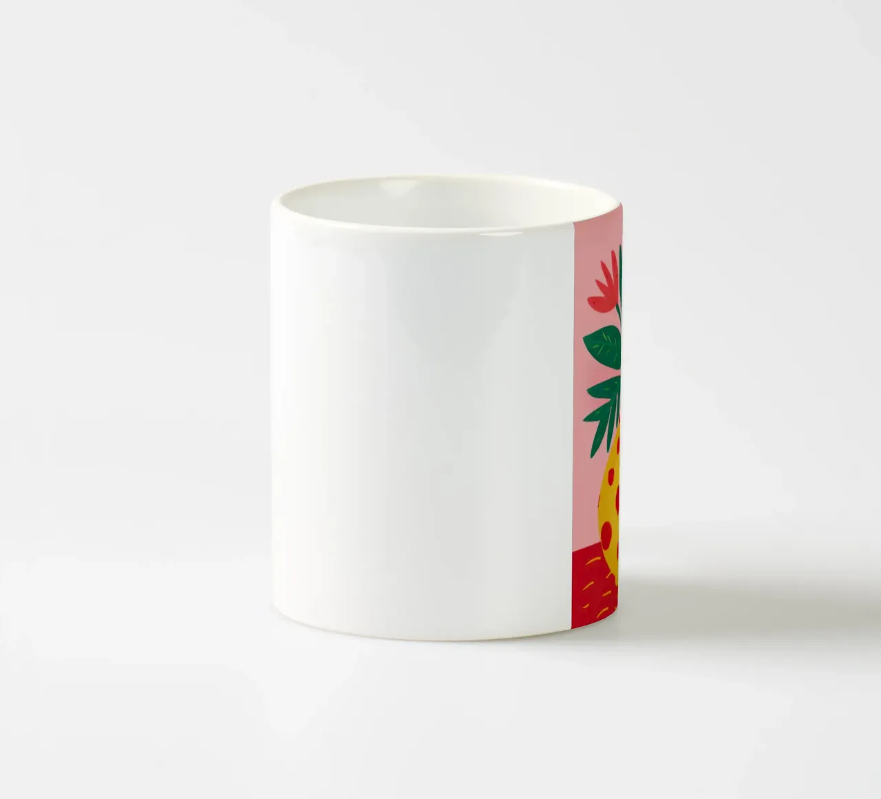 Fiore a pois Joy tazza in ceramica da Solace Light