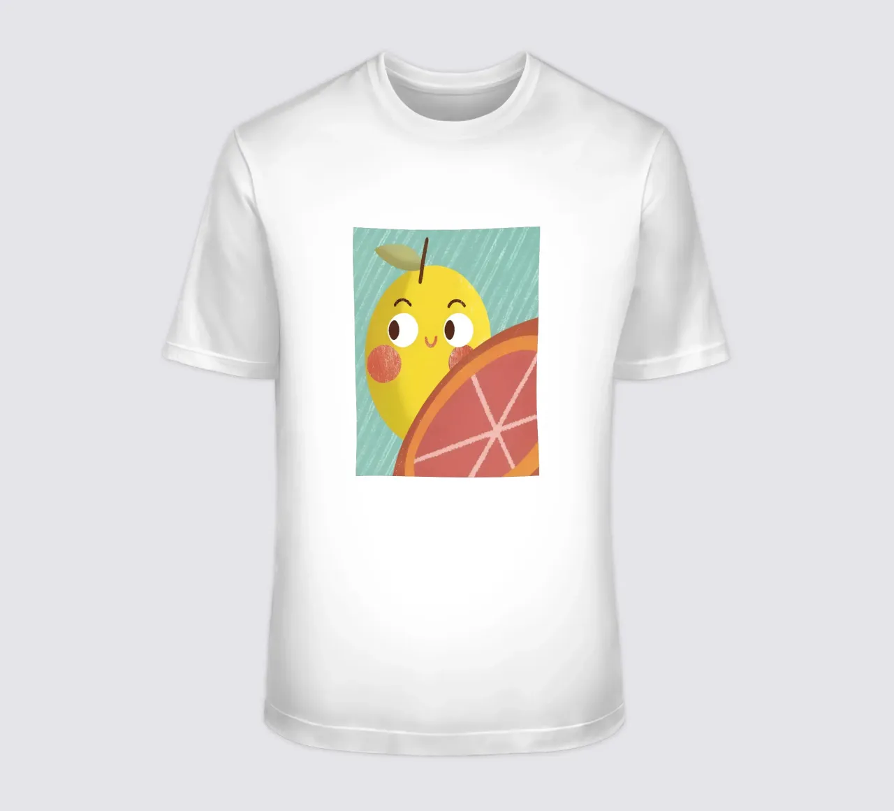 Allegro limone e arancia t-shirt da LOYAL SHOP