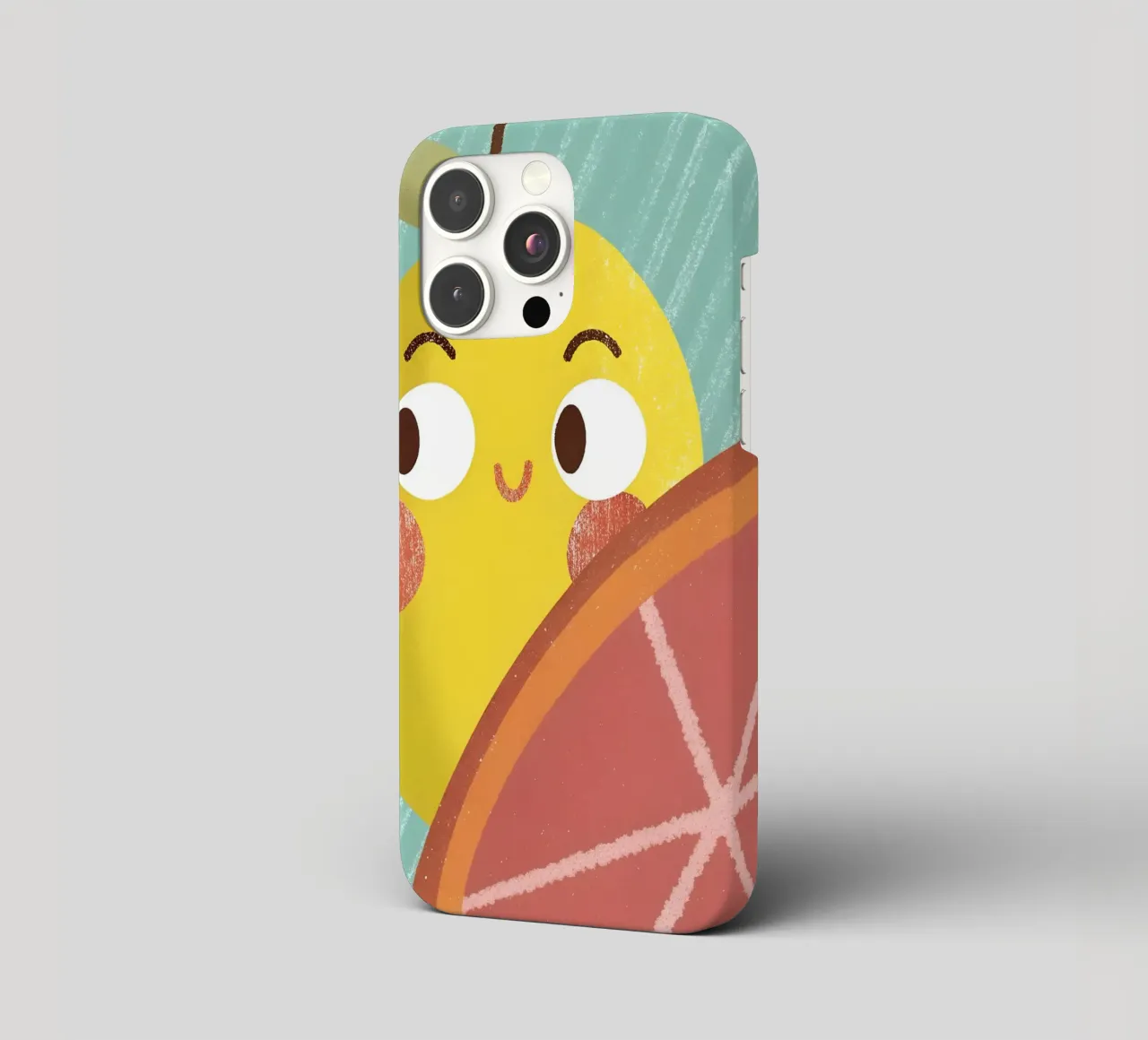 Allegro limone e arancia cover iphone da LOYAL SHOP