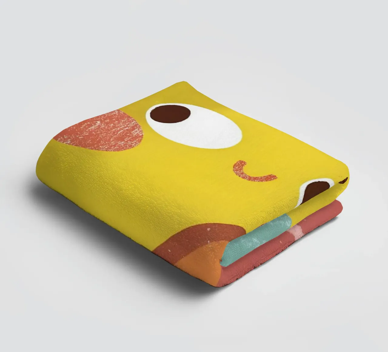 Allegro limone e arancia asciugamano da bagno da LOYAL SHOP