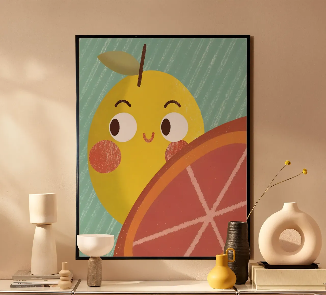 Allegro limone e arancia poster da LOYAL SHOP