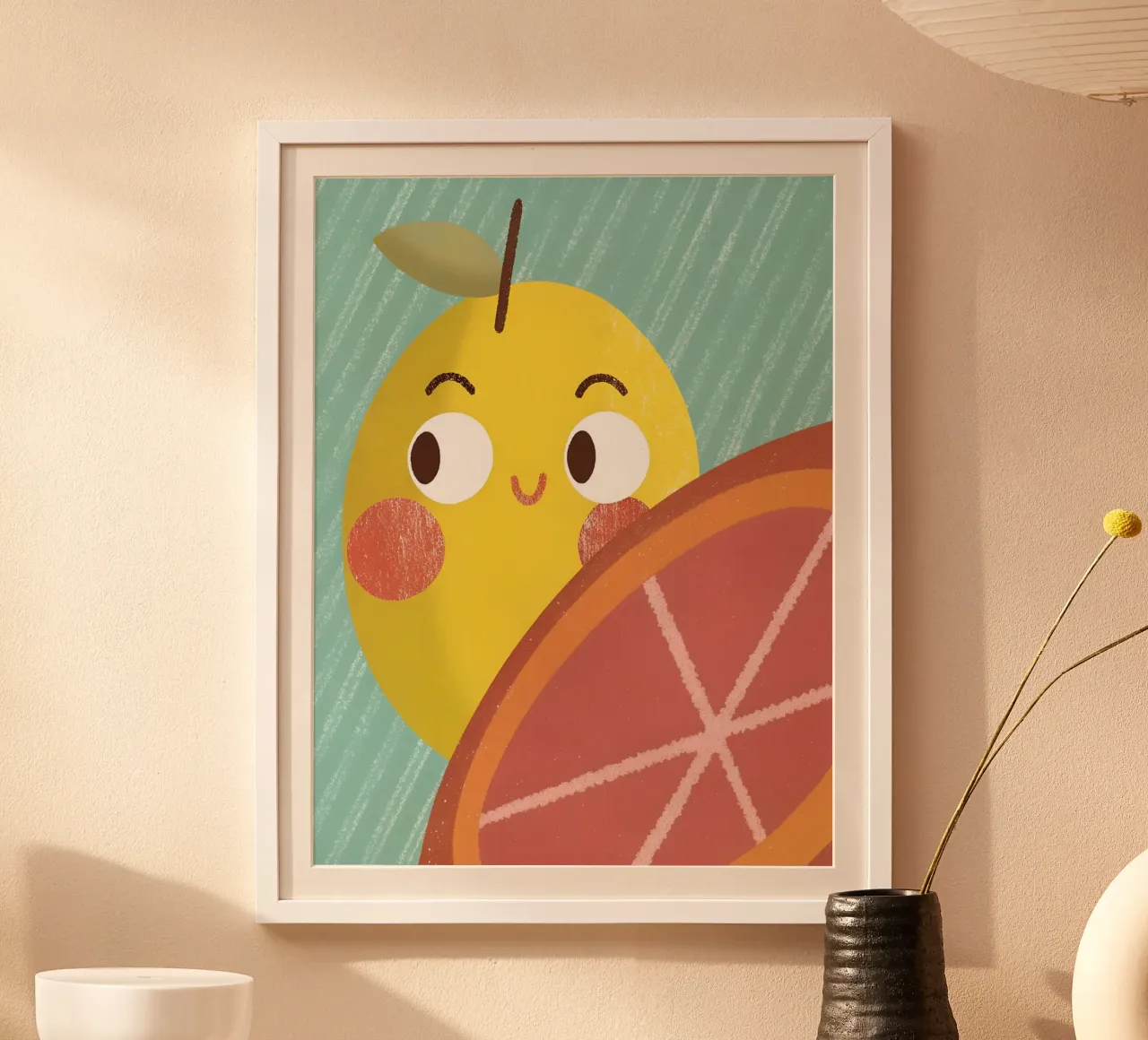 Allegro limone e arancia poster da LOYAL SHOP