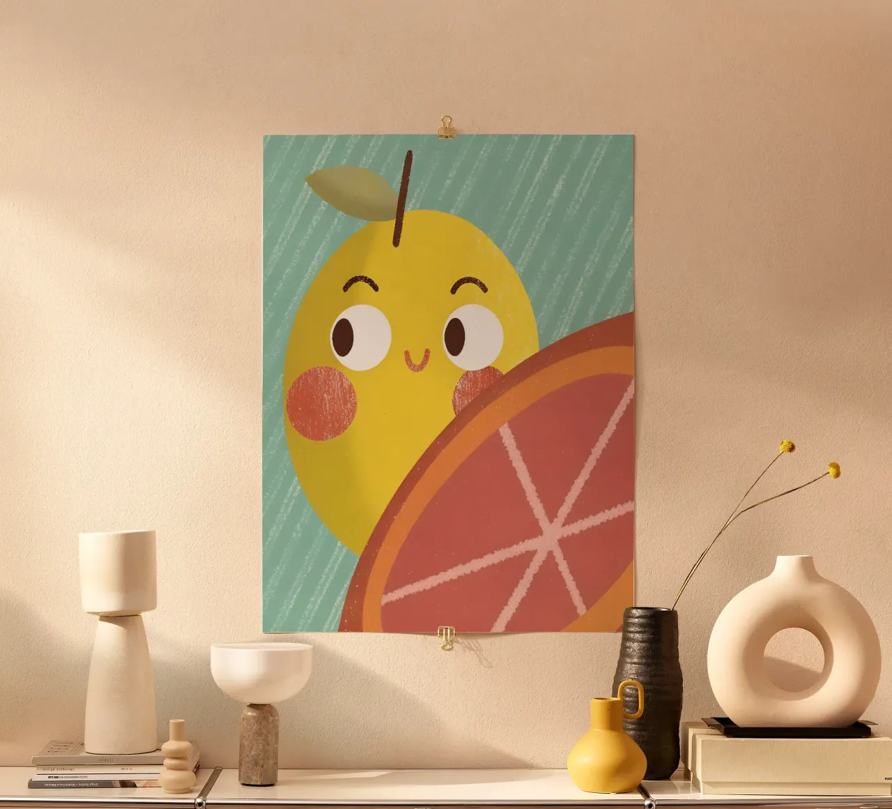 Allegro limone e arancia poster da LOYAL SHOP